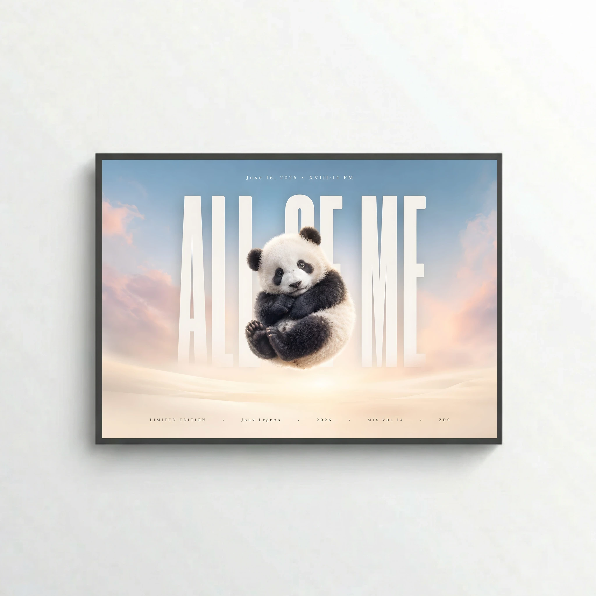 ALL OF ME - Editorial Series - Music Wall Art Posters