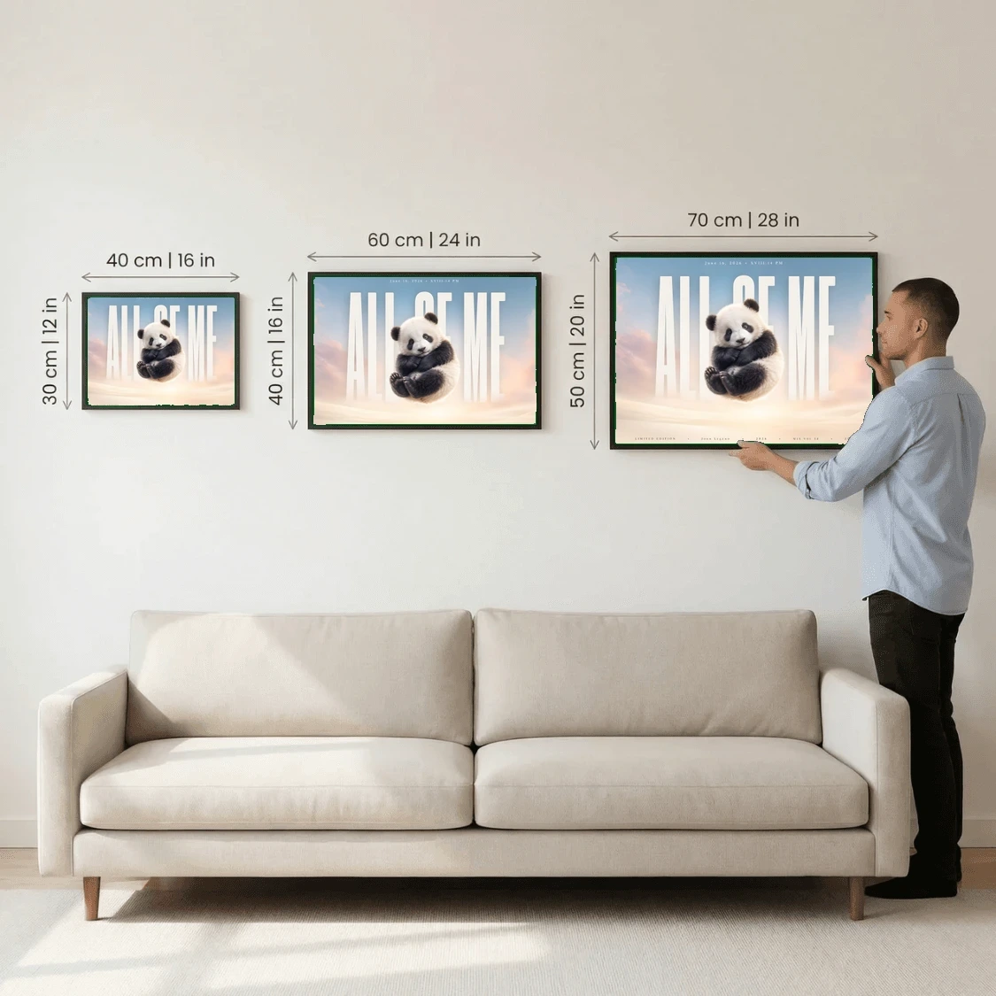 ALL OF ME - Editorial Series - Music Wall Art Posters