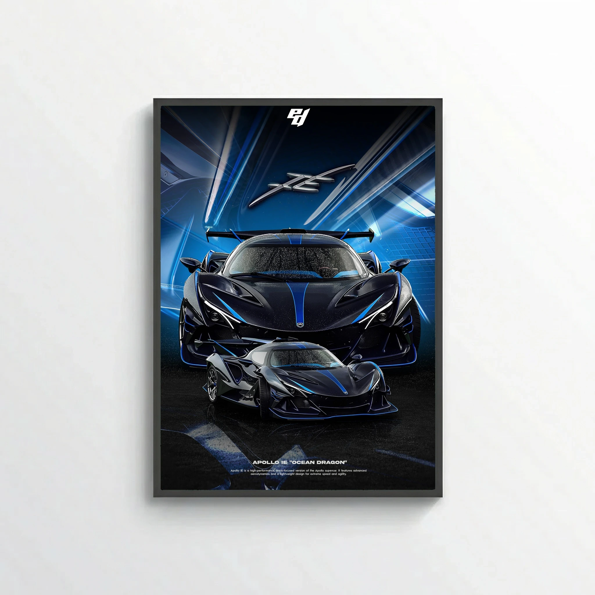 Apollo Intensa Emozione - Car Poster