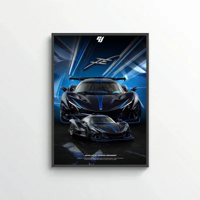 Apollo Intensa Emozione - Car Poster