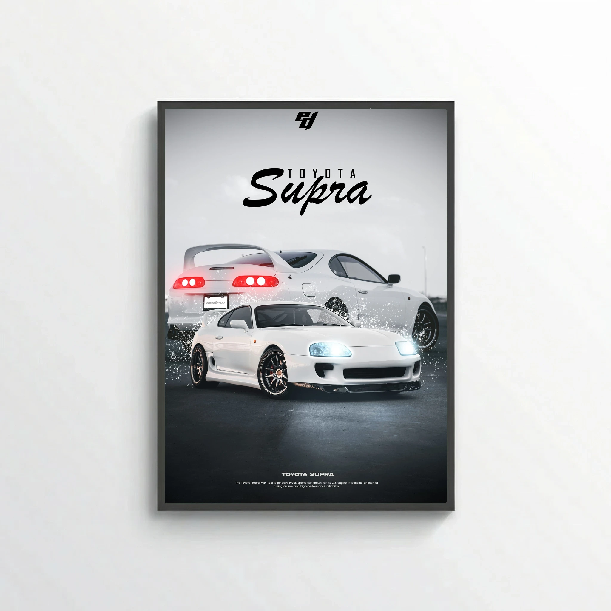 Toyota Supra - Car Poster