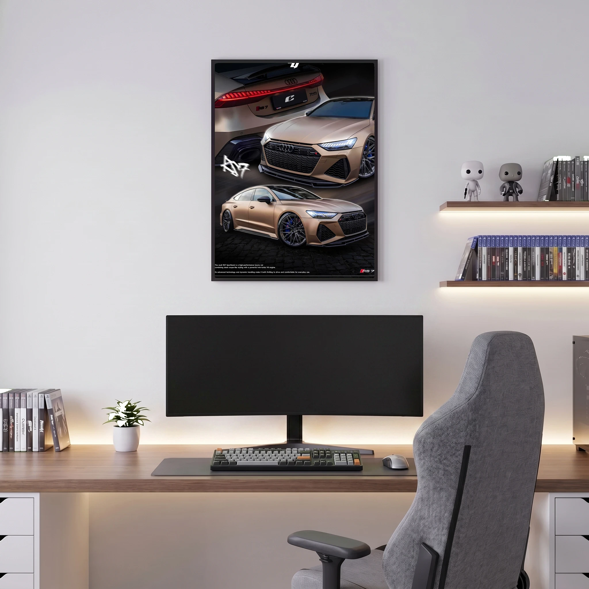 Audi RS7 - Car Poster
