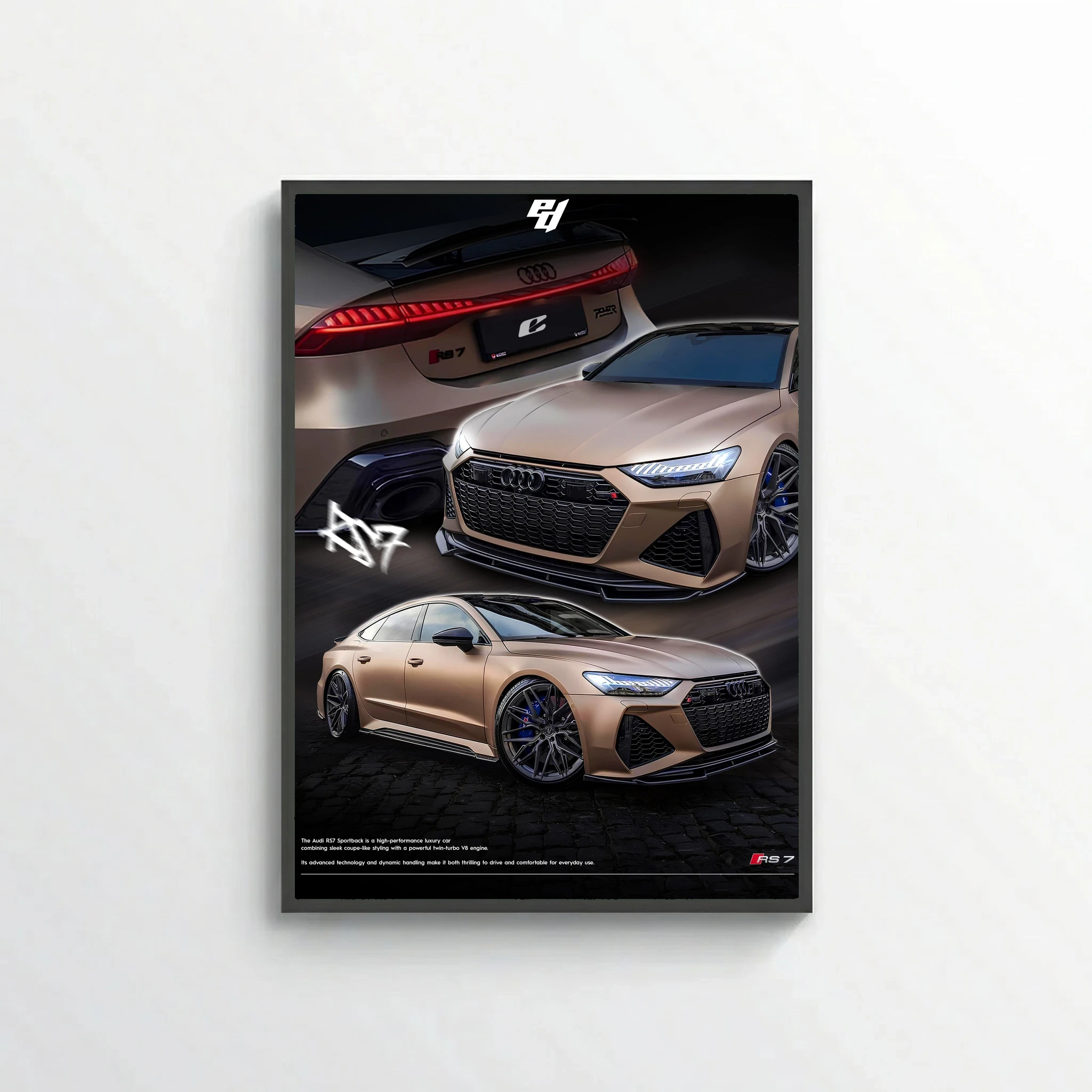 Audi RS7 - Car Poster