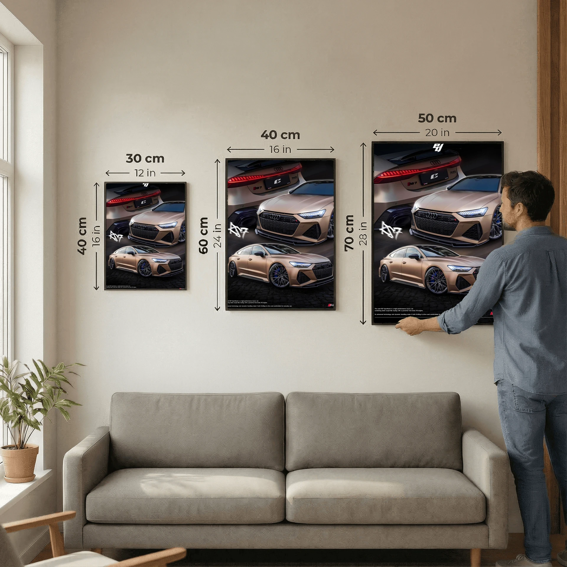 Audi RS7 - Car Poster