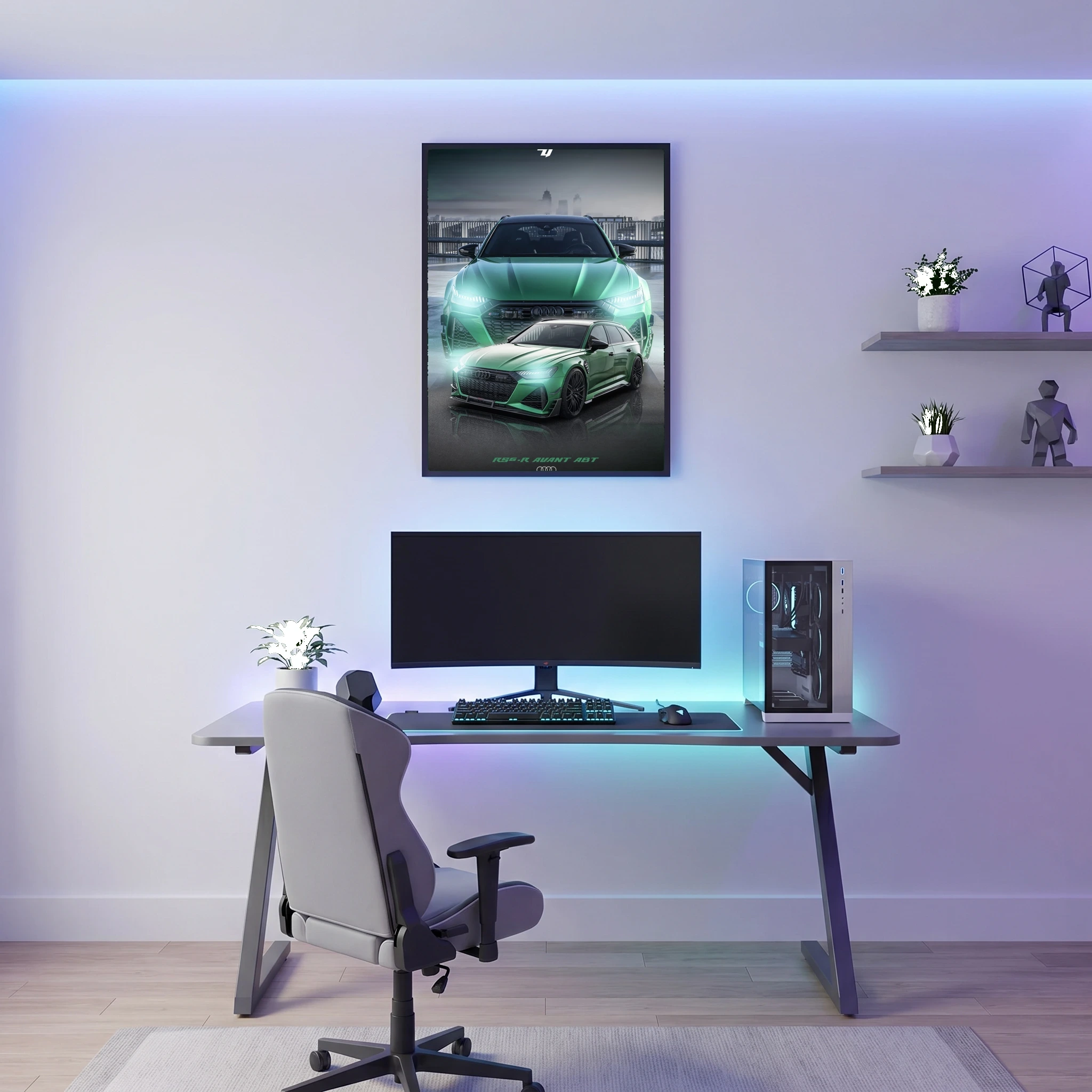 Audi RS6-R ABT - Car Poster