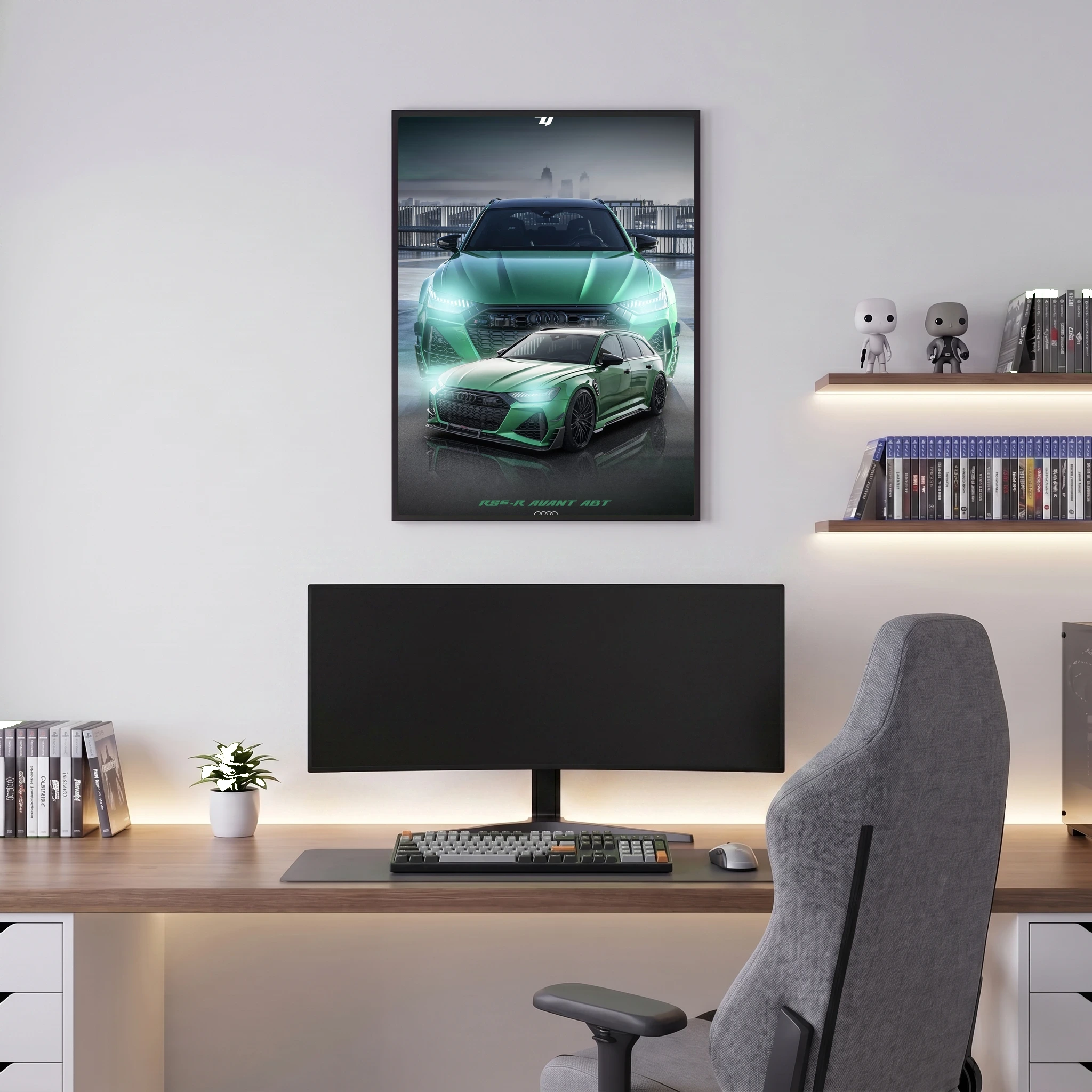 Audi RS6-R ABT - Car Poster