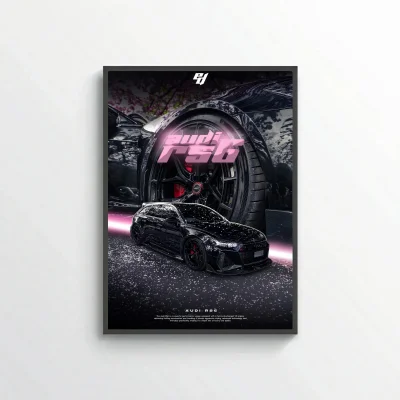 Audi RS6 - Car Poster