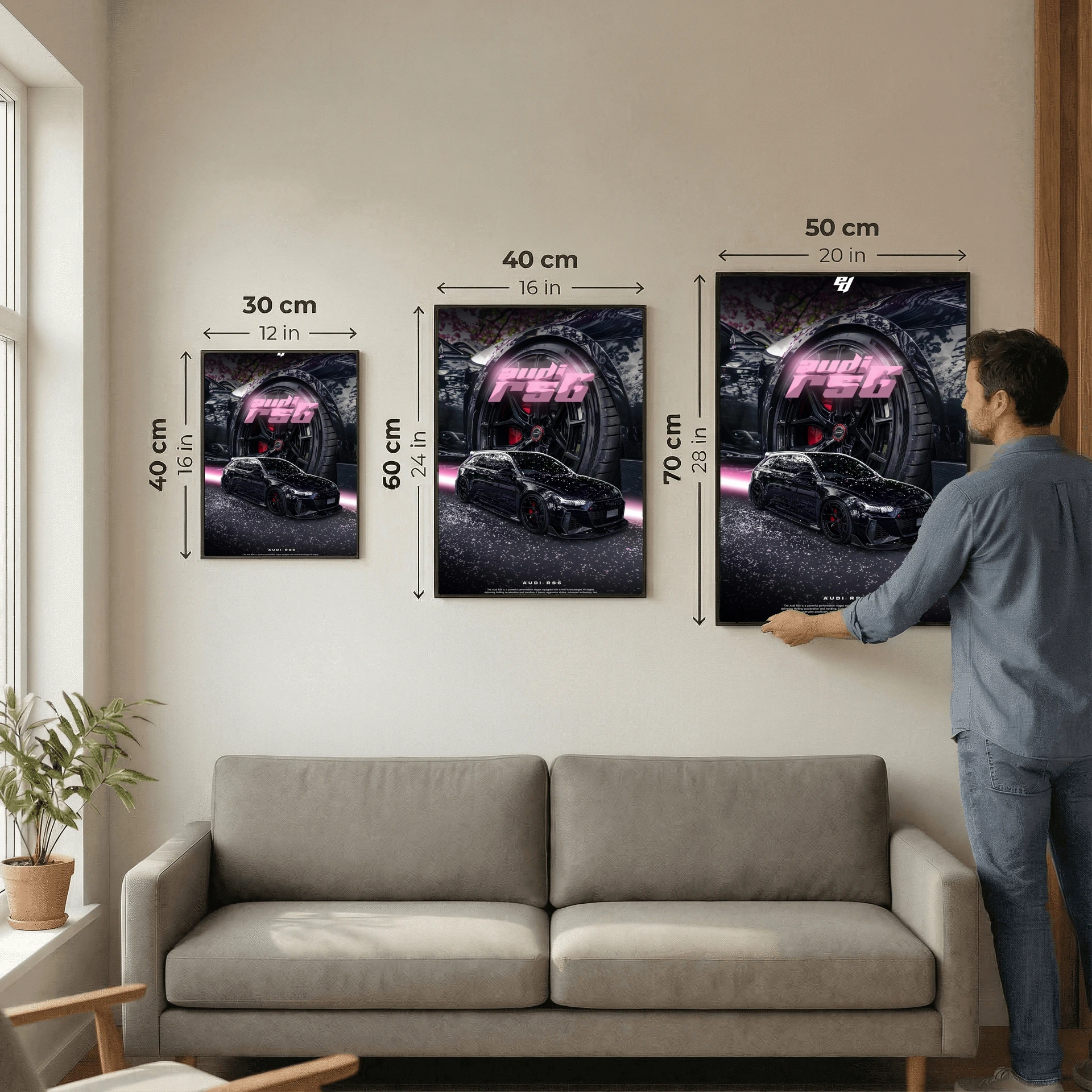 Audi RS6 - Car Poster