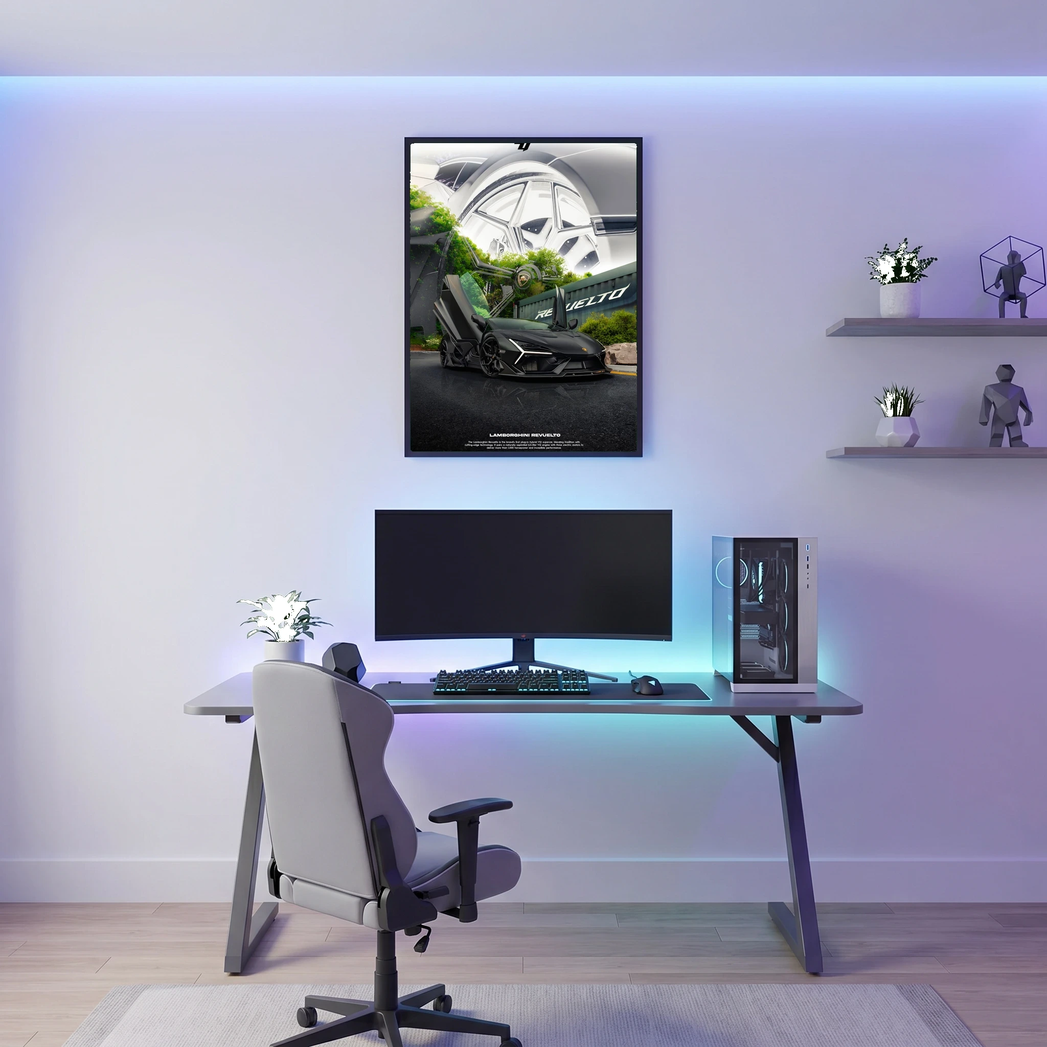 Lamborghini Revuelto - Car Poster