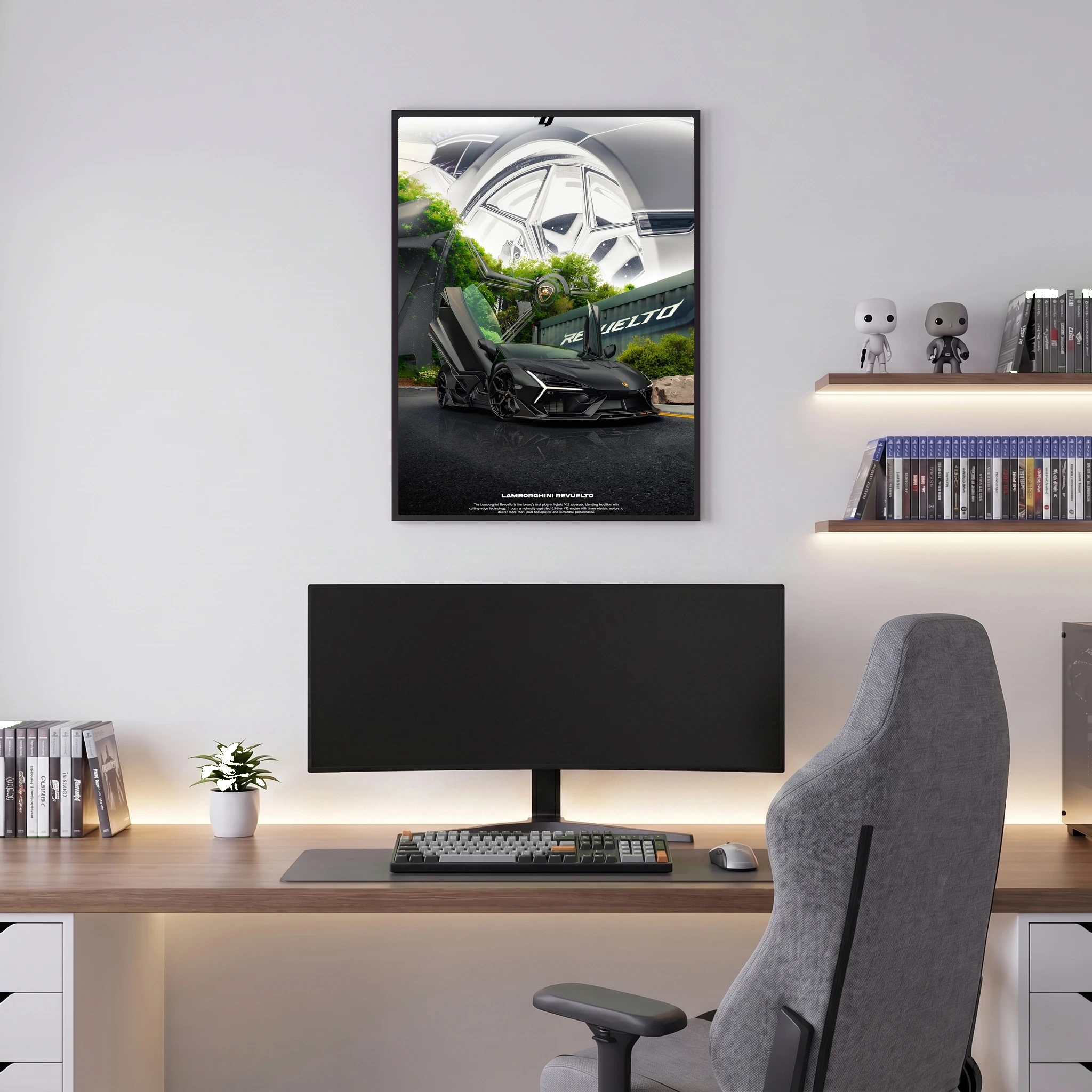 Lamborghini Revuelto - Car Poster