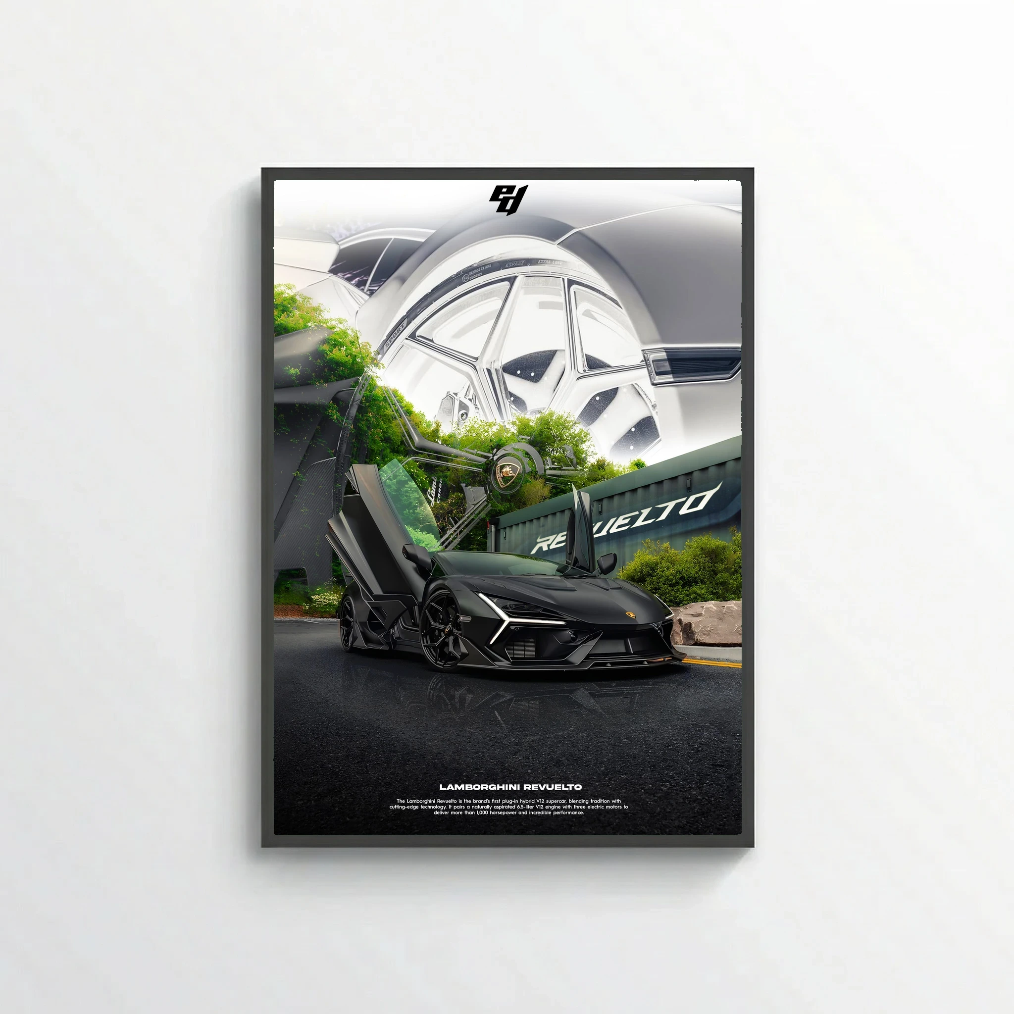 Lamborghini Revuelto - Car Poster