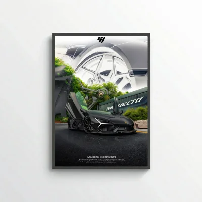 Lamborghini Revuelto - Car Poster