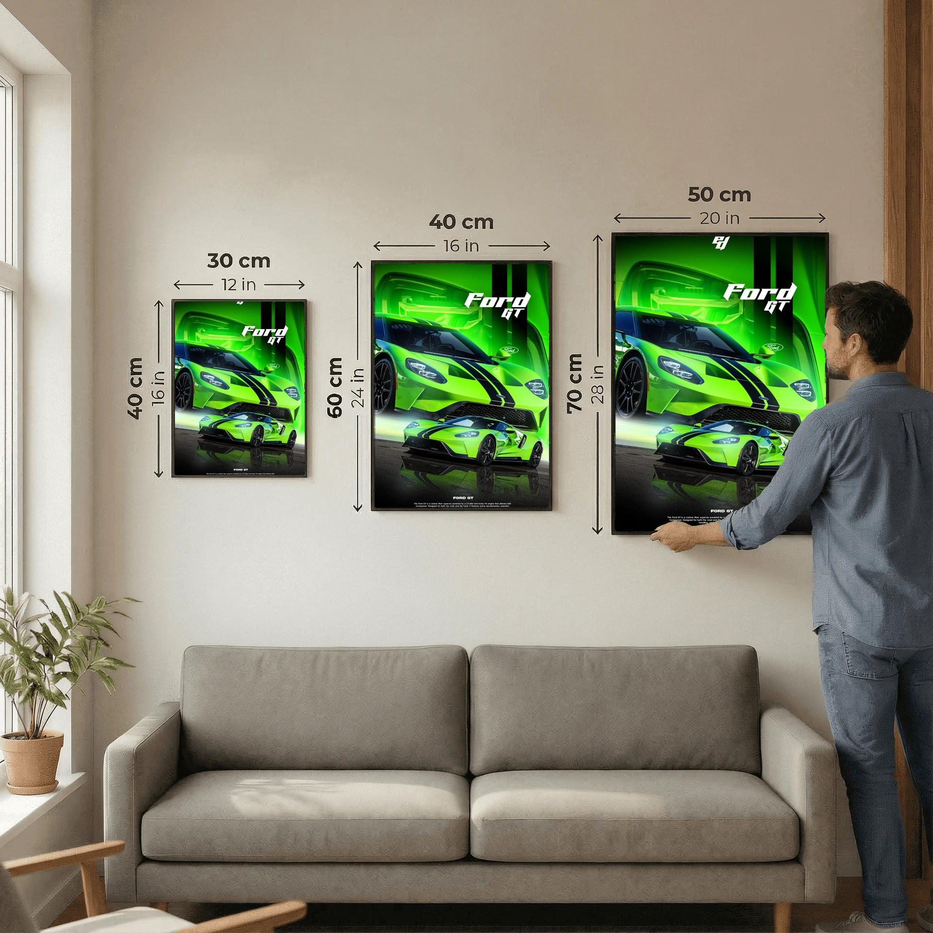 Ford GT - Car Poster