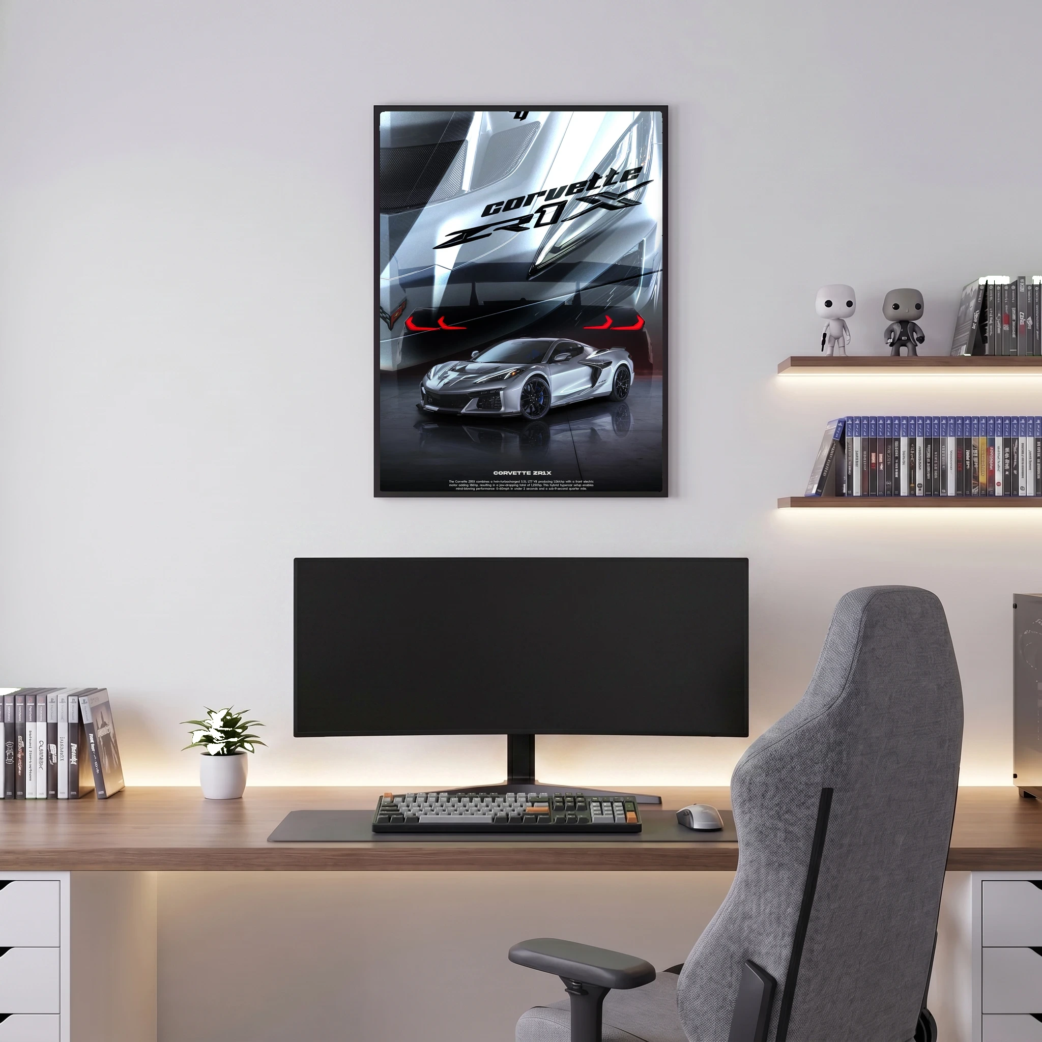 Chevrolet Corvette ZR1X - Car Poster