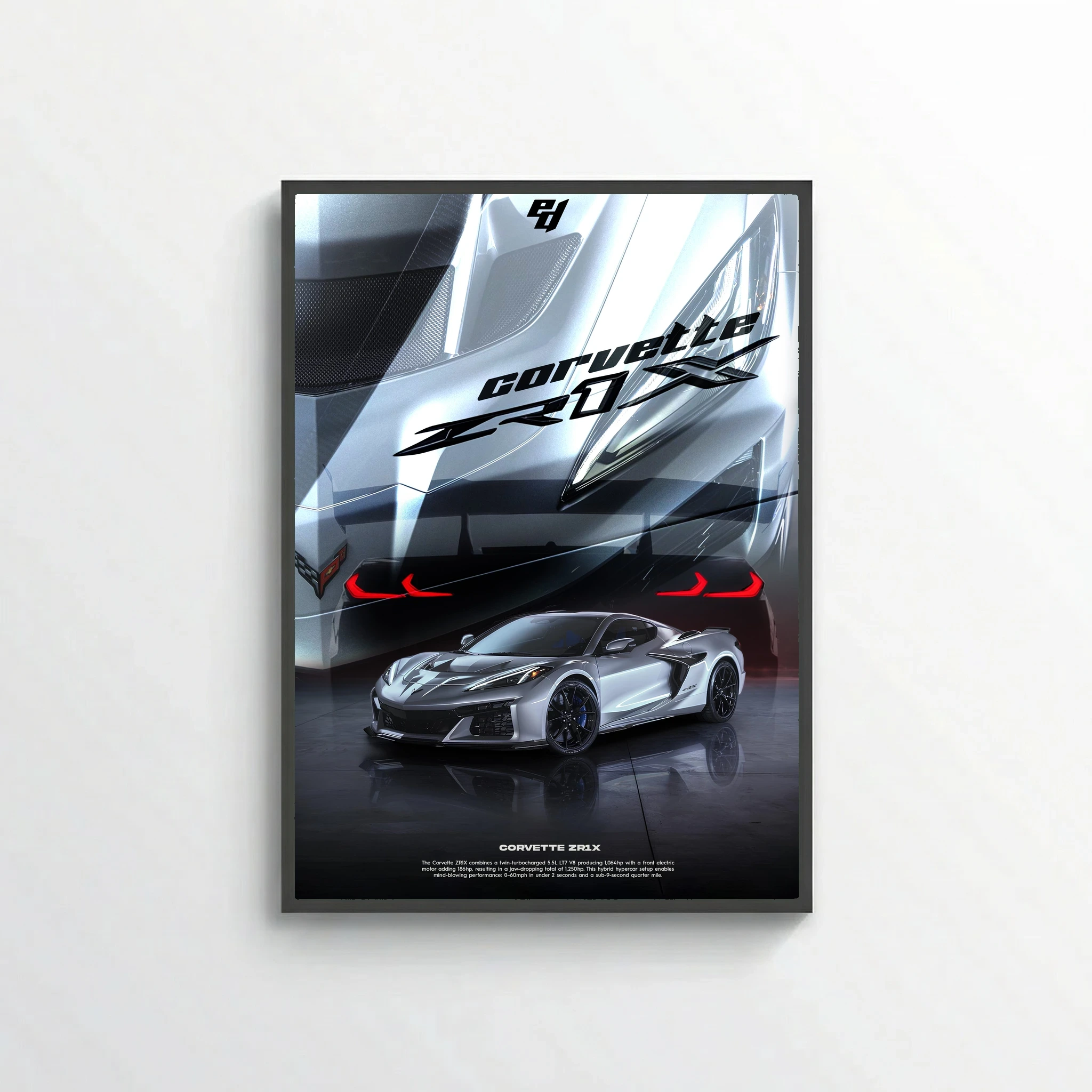 Chevrolet Corvette ZR1X - Car Poster