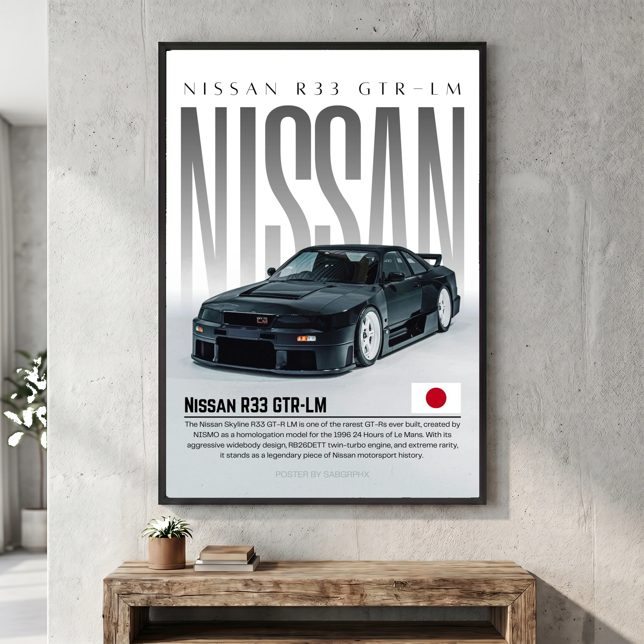 💎 Nissan R33 GTR-LM