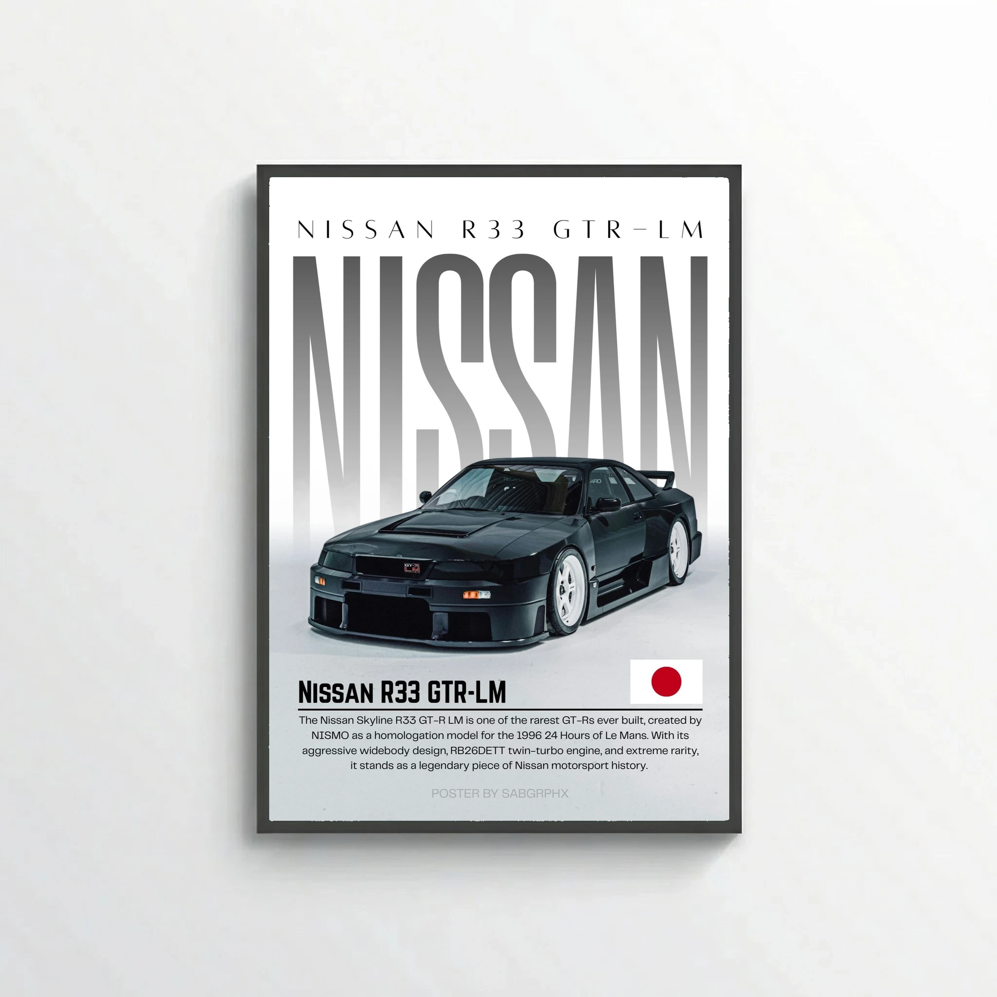 💎 Nissan R33 GTR-LM